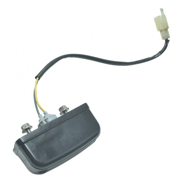 Luz De Placa Honda Nxr Bros 160 15-23 Original Esquerdo Branco