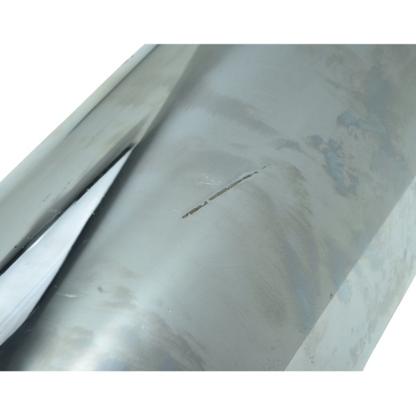 Ponteira Escape Direita C/ Det Harley Electra Touring 08-13 Cinza