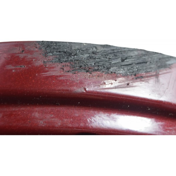 Carenagem Radiador Esq Harley Electra Limited Touring 19-23 Vermelho