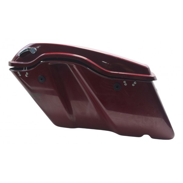 Alforge Dir C/ Avaria Harley Electra Limited Touring 19-23 Vermelho