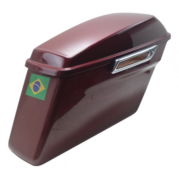 Alforge Dir C/ Avaria Harley Electra Limited Touring 19-23 Vermelho