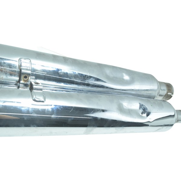 Ponteira Escape C/ Det Harley Electra Limited Touring 19-23 Prateado