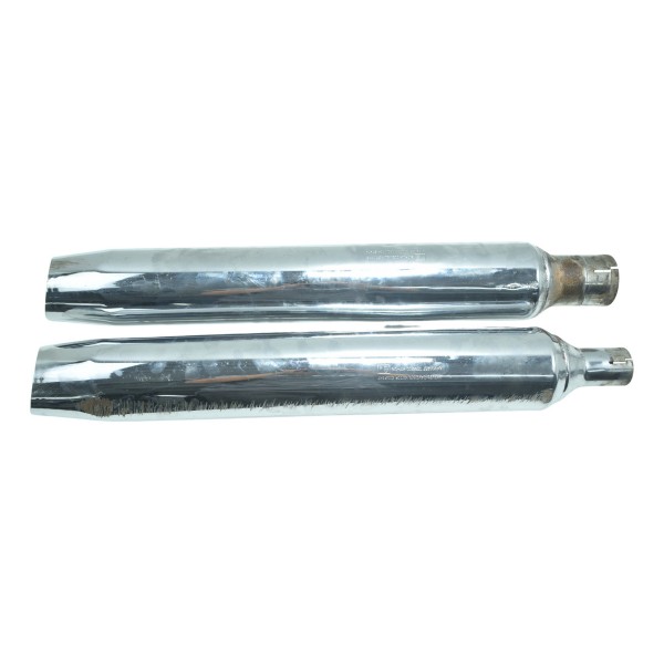 Ponteira Escape C/ Det Harley Electra Limited Touring 19-23 Prateado