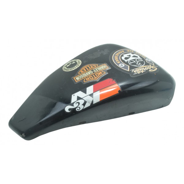 Carenagem Lateral Esq C/ Detalh Harley 883 R Sportster 08-09 Preto