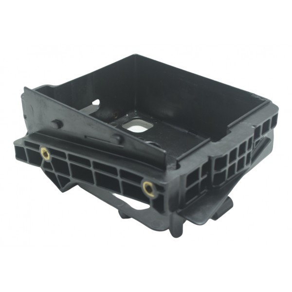 Caixa Bateria C/ Avaria Harley Dyna Super Glide Fxdc 08-11 Preto