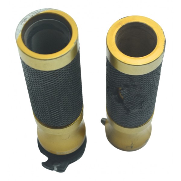 Par Manopla Esportiva C/ Det Rizoma Gsx-r Srad 1000 08-10 Dourado