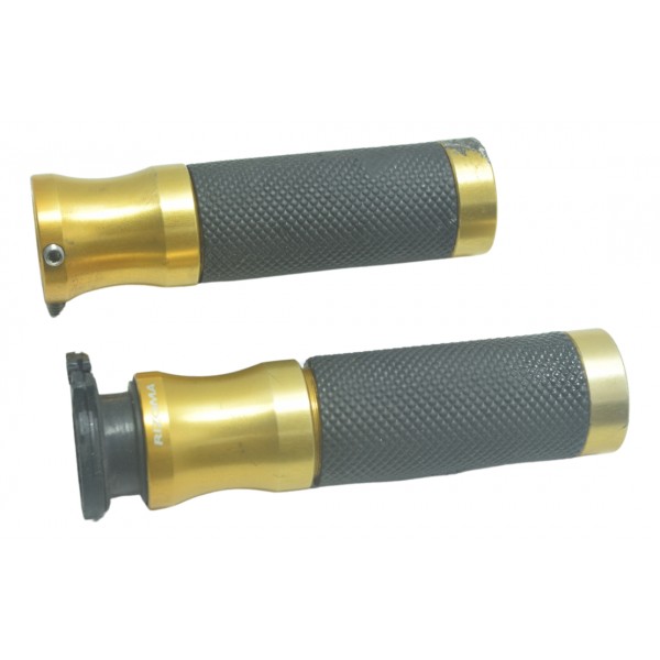 Par Manopla Esportiva C/ Det Rizoma Gsx-r Srad 1000 08-10 Dourado