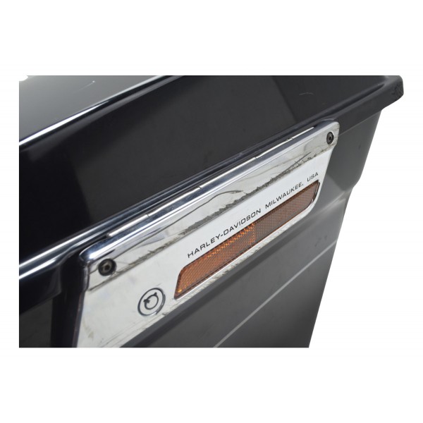 Alforge Direito C/ Detalhe Harley Electra Touring 08-13 Orig Preto