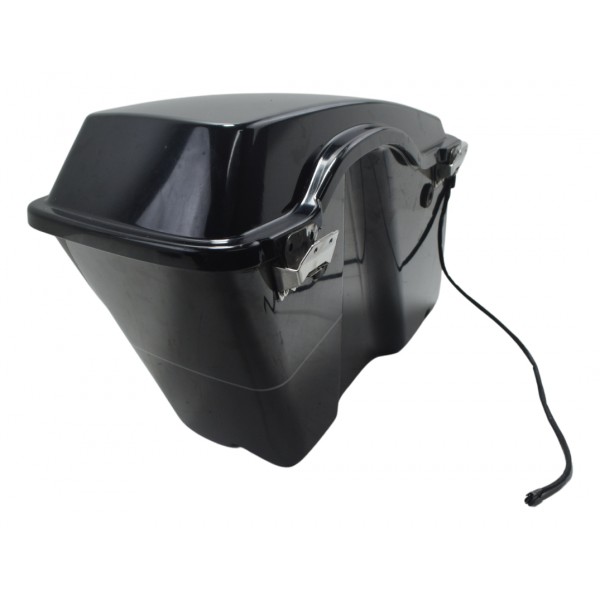 Alforge Direito C/ Detalhe Harley Electra Touring 08-13 Orig Preto
