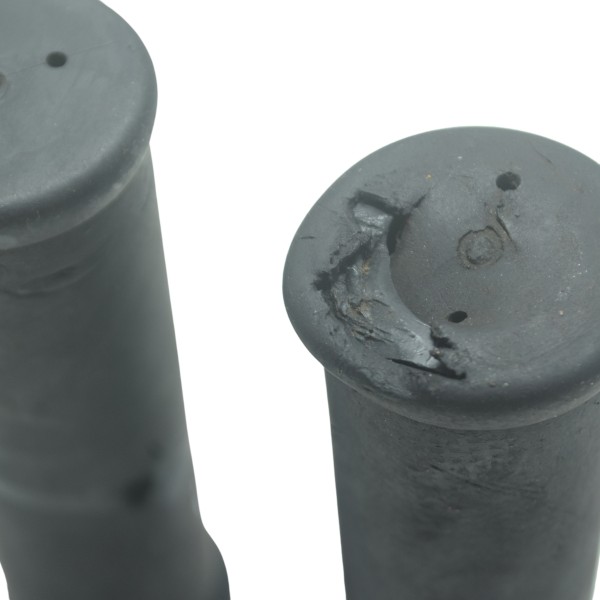 Par Manopla C/ Detalhes Harley Xl 1200 2013 Original Preto