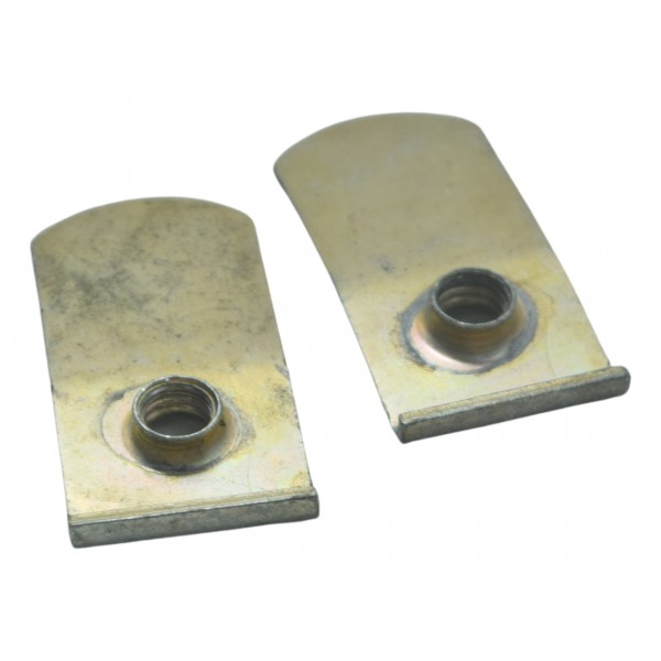 Par Suporte Paralama Traseiro Harley Xl 1200 2013 Original Prateado