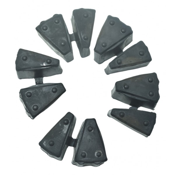 Jogo Coxim Cubo Coroa C/ Detalhes Bmw S 1000 Rr 15-19 Orig