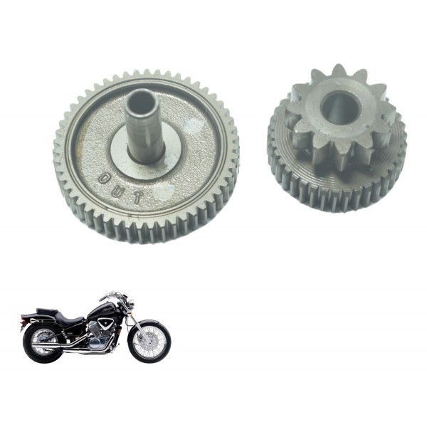 Par Engrenagem Redução Part Honda Vt Shadow 600 C 95-05 Orig