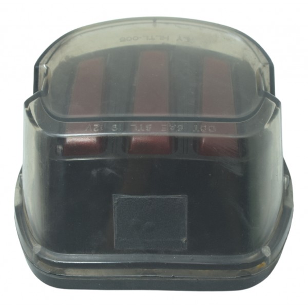 Lanterna Traseira P/ Customização Harley Dyna Switchback Fld Ambos Lados Preto