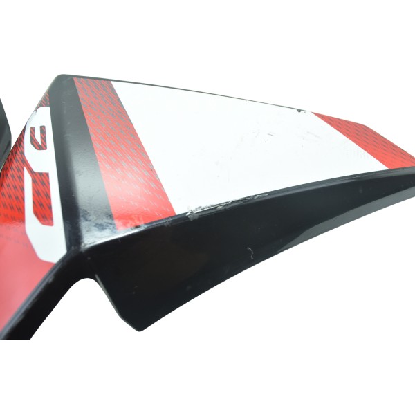 Aba Tanque Esq C/ Detalhes Honda Cb 250f Twister 16-22 Orig Preto