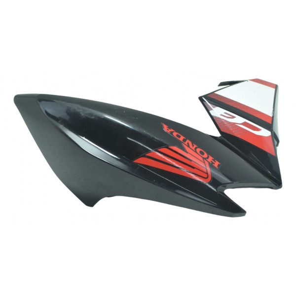 Aba Tanque Esq C/ Detalhes Honda Cb 250f Twister 16-22 Orig Preto