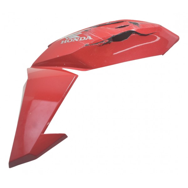 Aba Tanque Esq C/avaria Honda Cb 250f Twister 16-22 Original Vermelho