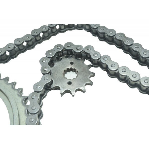 Kit Relação Rifel Honda Cb 250f Twister 16-22 Cinza