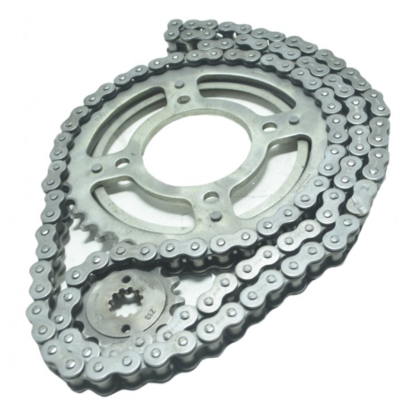 Kit Relação Rifel Honda Cb 250f Twister 16-22 Cinza