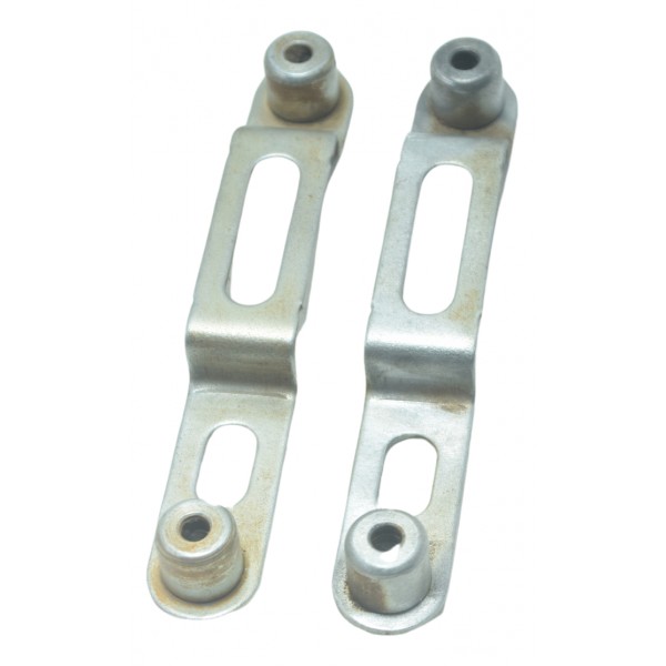 Par Suporte Paralama Diant Honda Cb 250f Twister 16-22 Orig Cinza