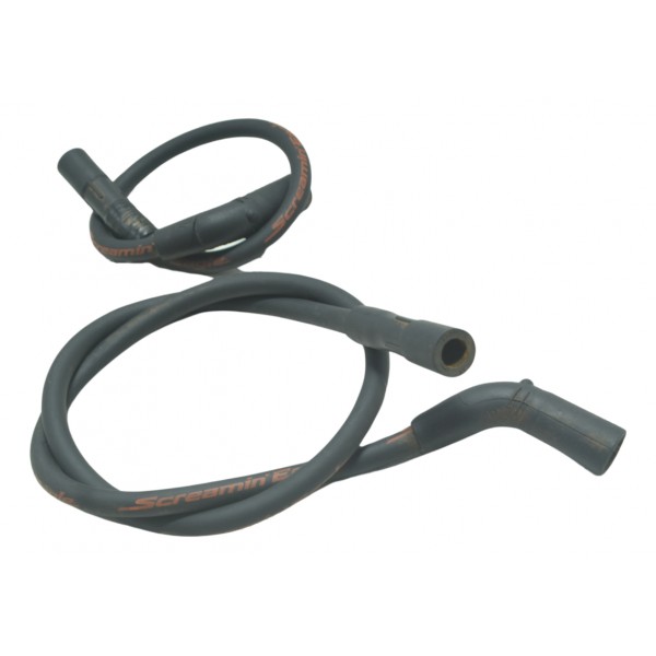 Par Cabo Vela C/ Detalhes Harley Electra Glide Cvo 110 12-13 Preto