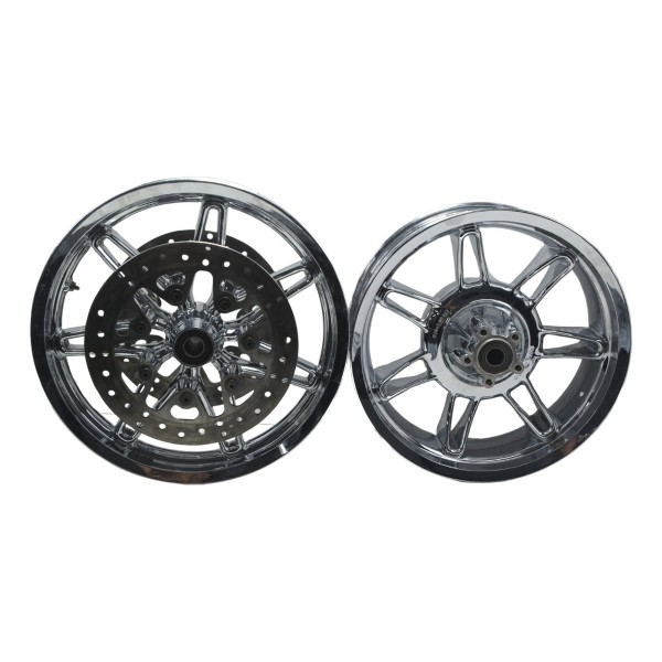 Jogo Rodas Harley Electra Glide Cvo 110 12-13 Original