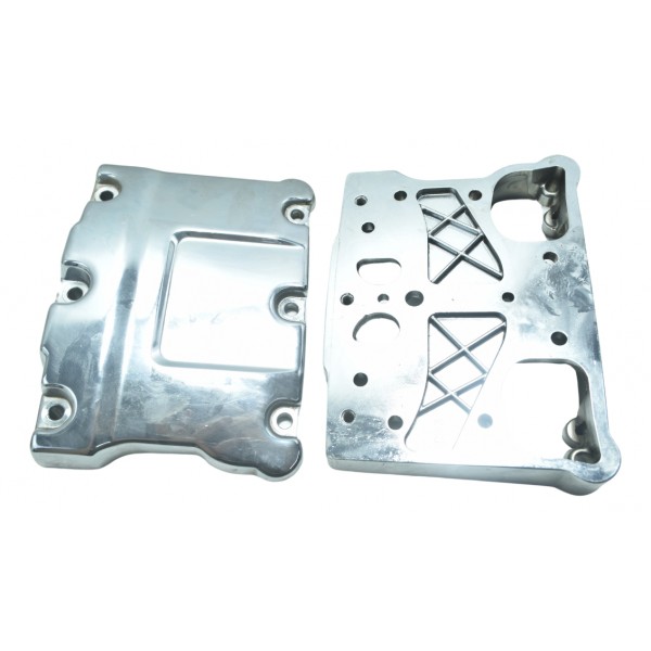 Jogo Tampa Cabeçote Harley Electra Glide Cvo 110 12-13 Orig