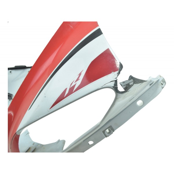 Carenagem Farol C/avaria Yamaha Yzf R1 09-15 Original Vermelho