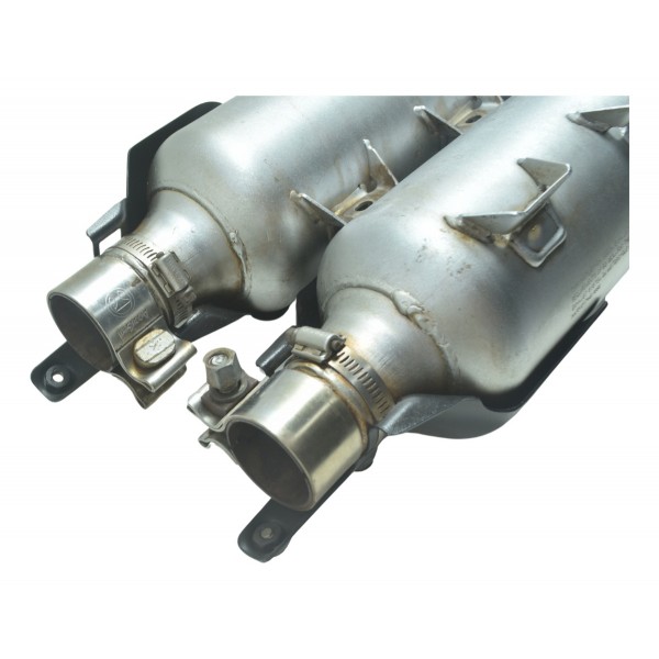 Par Ponteira Escape C/ Det Harley Fat Bob M8 Fxfb 18-23 Orig