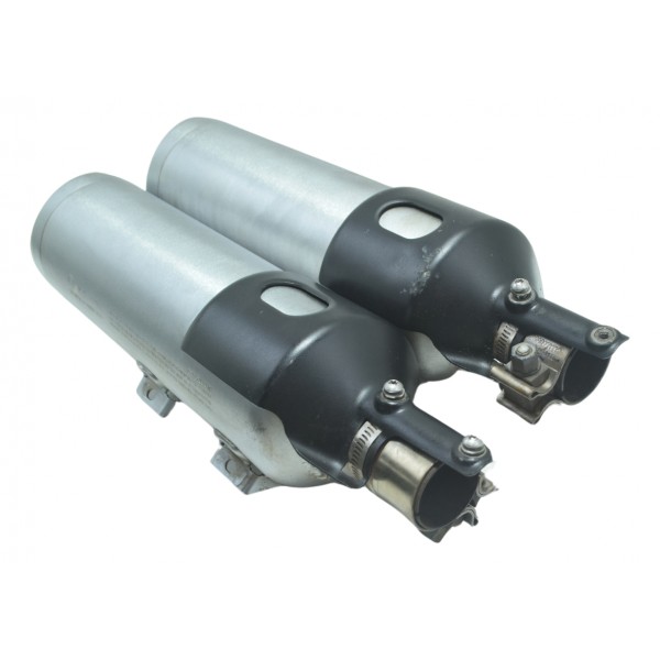 Par Ponteira Escape C/ Det Harley Fat Bob M8 Fxfb 18-23 Orig