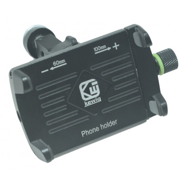 Suporte Celular Kewig Harley Fat Bob M8 Fxfb 18-23 Preto
