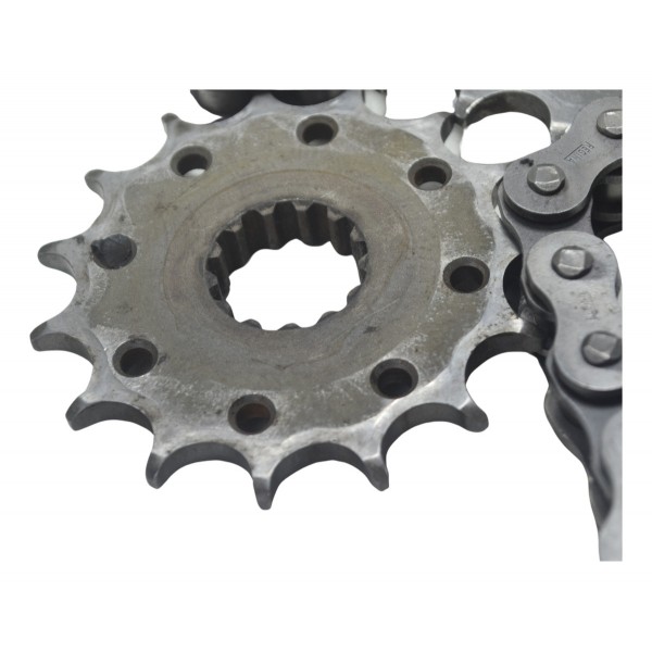 Kit Relação Yamaha Xt 660z Tenere 12-15 Original Cinza