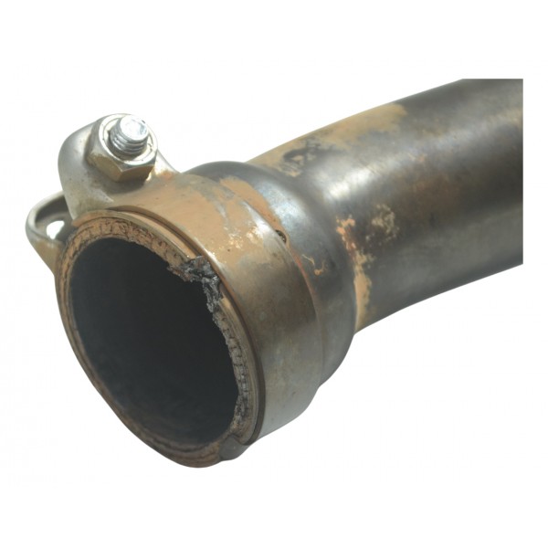 Ponteira Escape Yamaha Xt 660z Tenere 12-15 Original Cinza