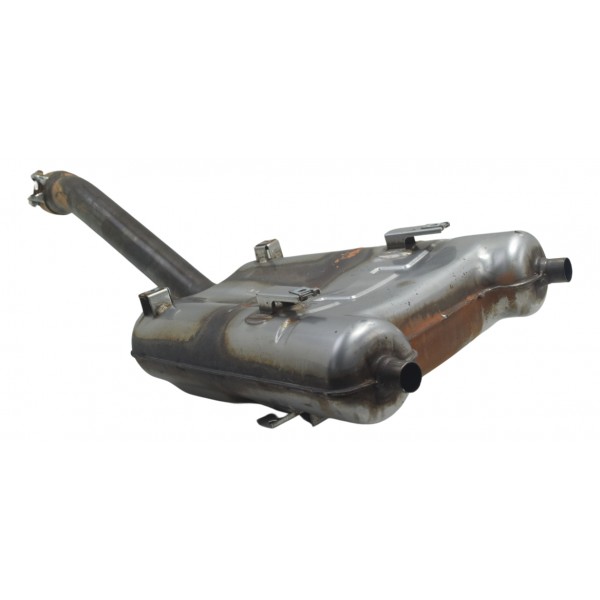 Ponteira Escape Yamaha Xt 660z Tenere 12-15 Original Cinza